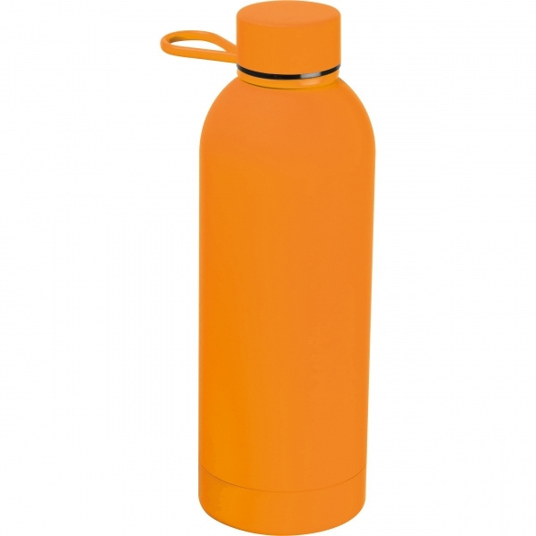 Logo trade promotional merchandise picture of: Stainless steel bottle Ostrava