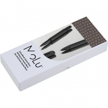 Logo trade promotional giveaway photo of: Elegant MoLu writing set Santa Rosa
