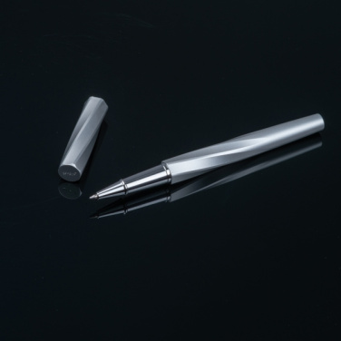 Logo trade promotional giveaways picture of: MoLu brass rollerball Praia Grande