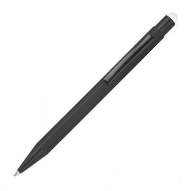 Logo trade corporate gifts image of: Metal ballpoint pen with touch function Ohara