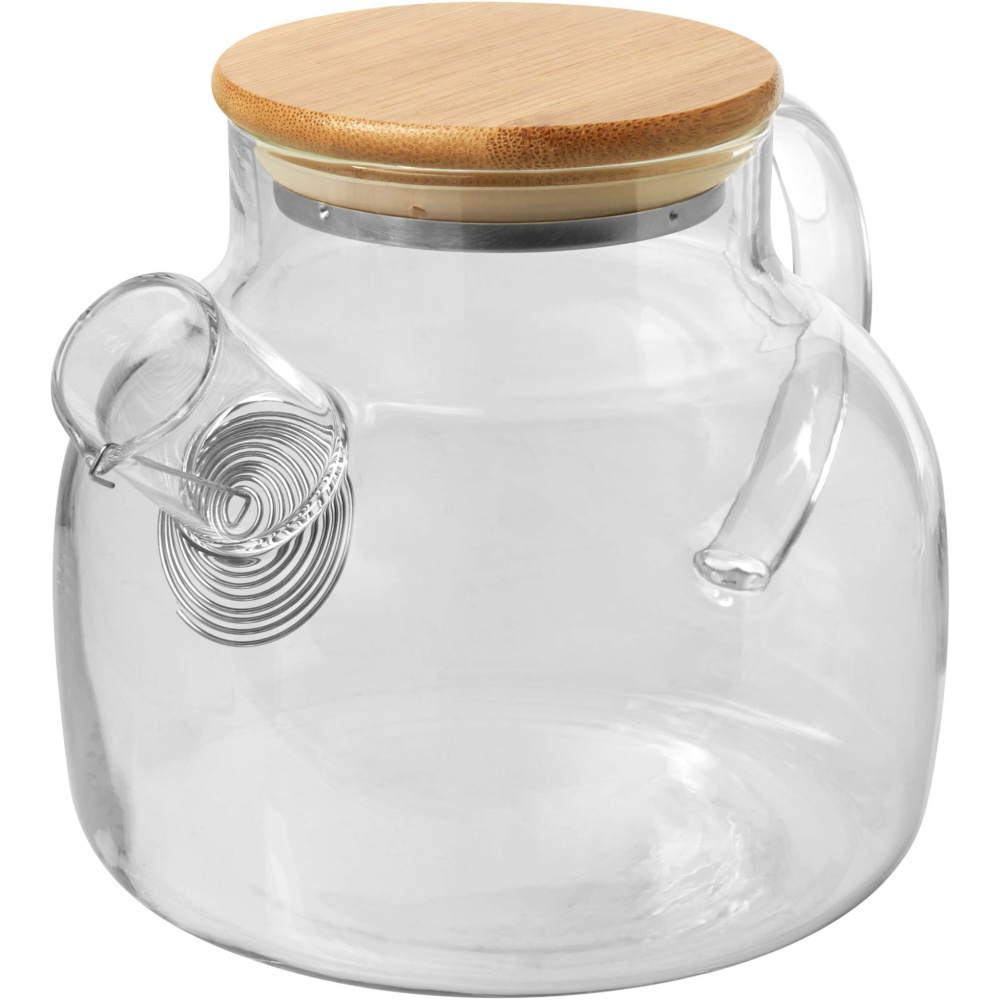 Logotrade promotional product picture of: Zen tea pot with strainer and bamboo lid