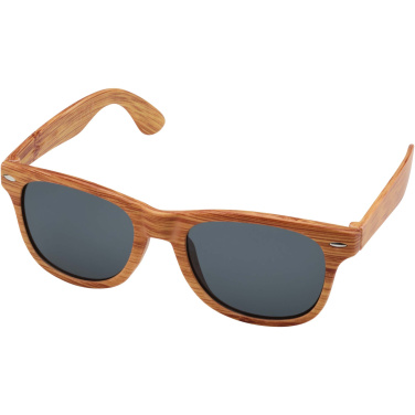 Logo trade promotional merchandise image of: Mira wood-look sunglasses