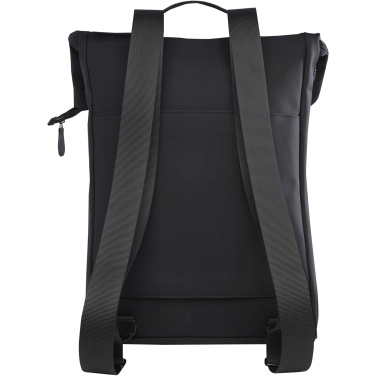 Logotrade promotional giveaways photo of: Turner 15.6" GRS recycled roll-top laptop backpack 12L