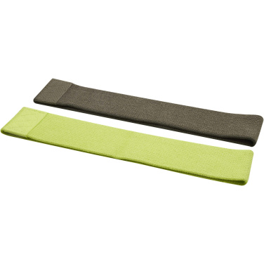 Logo trade promotional giveaways picture of: Grip 2-piece resistance band set