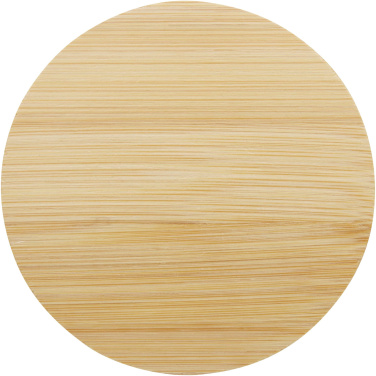 Logotrade promotional merchandise picture of: Lenora 250 ml glass cup with bamboo lid