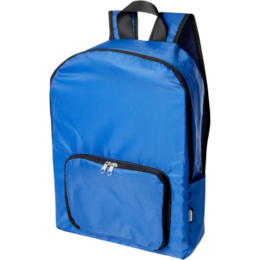 Logo trade promotional products picture of: EcoFold RPET foldable backpack 15L