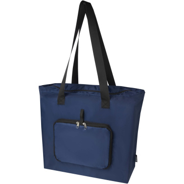 Logotrade promotional product image of: EcoFold RPET foldable tote bag 16L