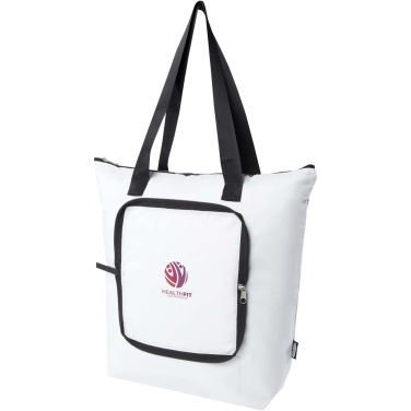 Logotrade corporate gifts photo of: EcoFold RPET foldable tote cooler bag 15L