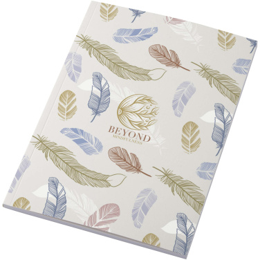 Logo trade promotional product photo of: Novella Austen A5 soft cover notebook - 50 sheets