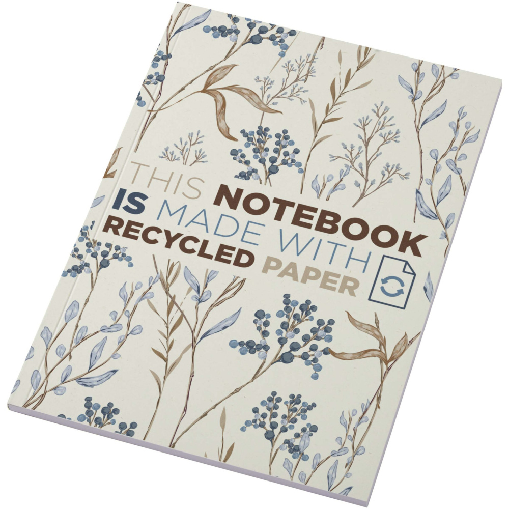 Logotrade promotional items photo of: Novella Austen A5 recycled soft cover notebook - 50 sheets