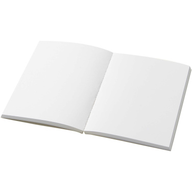 Logo trade promotional gift photo of: Novella Austen A6 recycled soft cover notebook - 100 sheets