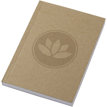 Logotrade business gift image of: Novella Austen A6 recycled soft cover kraft notebook - 100 sheets