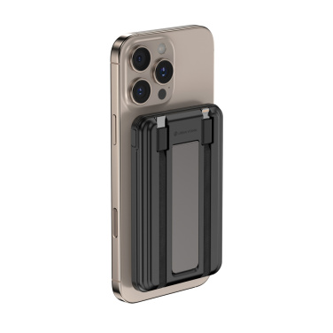 Logo trade corporate gifts image of: Urban Vitamin Redwood 5in1 5000mah 20W PD magnetic powerbank
