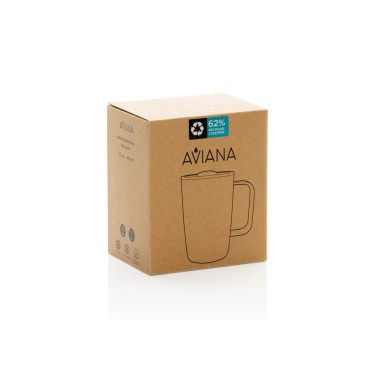 Logo trade advertising product photo of: Aviana™ Rowan RCS Recycled Mug 450 ML