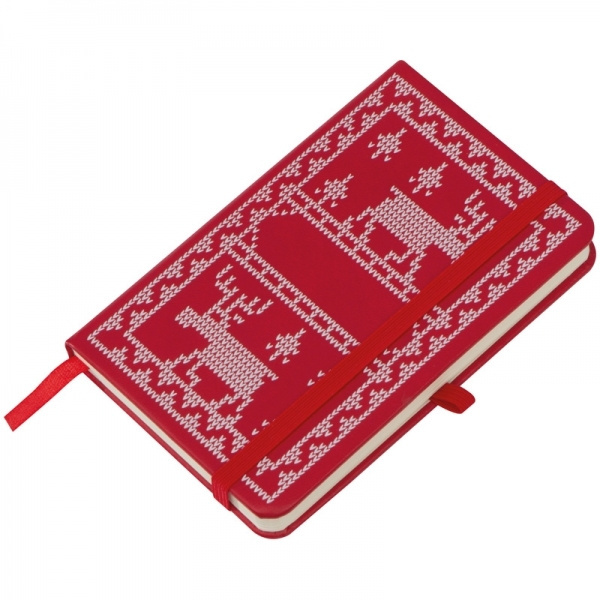 Logotrade promotional item image of: A6 Notebook with Christmas design