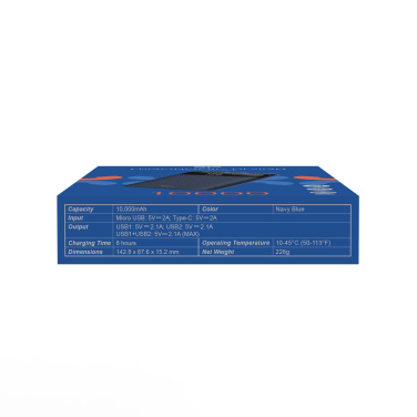 Logo trade promotional merchandise picture of: POWER BANK SILICON POWER GP28