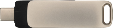 Logo trade promotional items image of: Metal USB stick