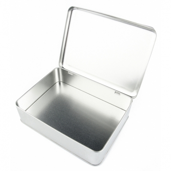 Logo trade promotional gifts image of: Metal box