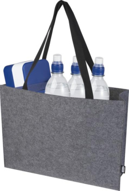 Logo trade corporate gifts picture of: Felta GRS recycled felt gusset tote bag 20L