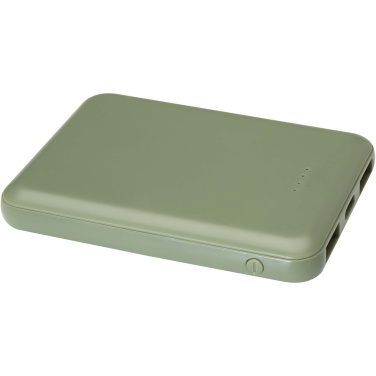 Logo trade business gifts image of: Asama 5000 mAh Type-C recycled plastic power bank