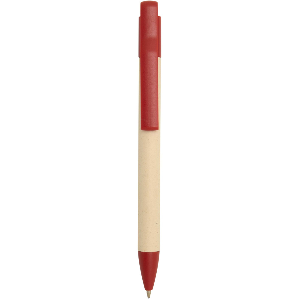 Logotrade advertising product image of: Liliana sugarcane paper ballpoint pen (blue ink)