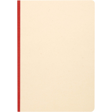 Logo trade promotional merchandise picture of: Liliana A5 sugarcane and RPET soft cover notebook