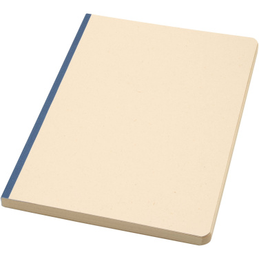 Logo trade promotional gifts picture of: Liliana A5 sugarcane and RPET soft cover notebook