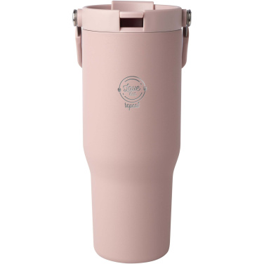 Logo trade promotional gifts image of: Bronx 900 ml RCS recycled stainless steel copper vacuum insulated tumbler with dual function lid