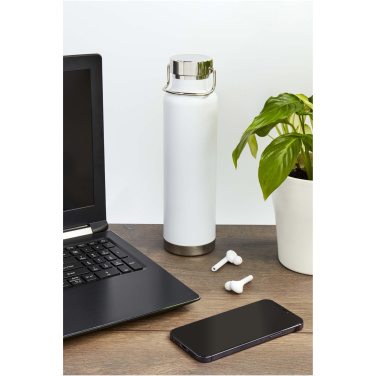 Logo trade corporate gift photo of: Thor 650 ml RCS recycled stainless steel copper vacuum insulated water bottle 