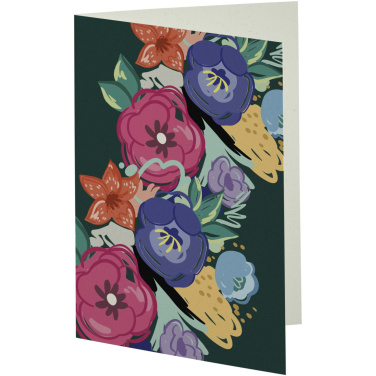 Logo trade promotional merchandise photo of: Herald A6 greeting card