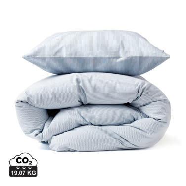 Logo trade promotional merchandise image of: VINGA Montgomery premium cotton bed linen, 4 pcs set