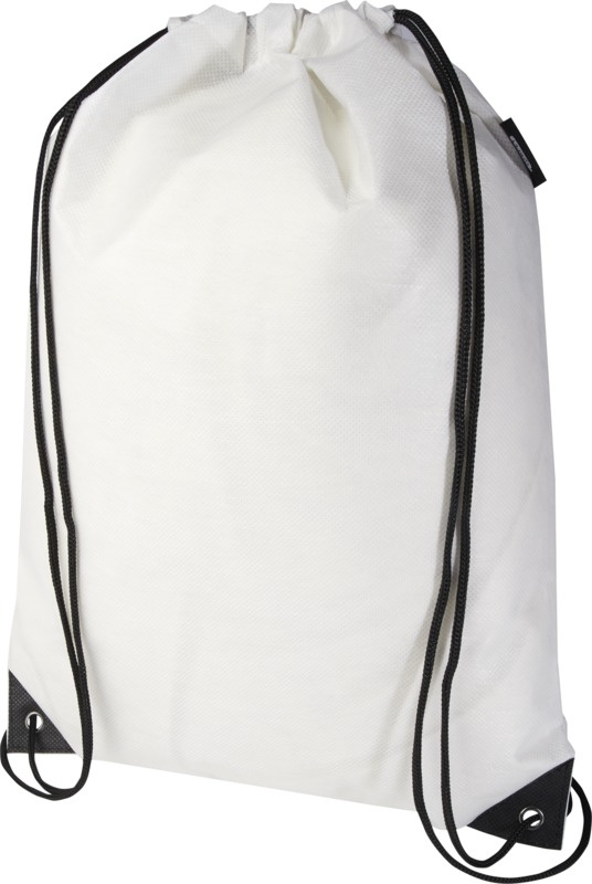 Logotrade corporate gifts photo of: Evergreen GRS recycled non-woven drawstring bag 5L