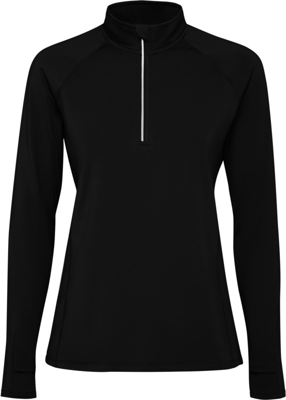 Logotrade promotional items photo of: Estambul long sleeve women's half zip sweatshirt
