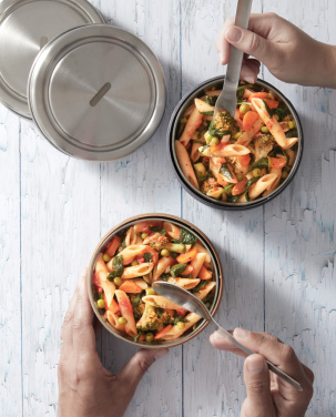 Logo trade promotional gifts picture of: Black+Blum Glass Lunch Bowl 750ml