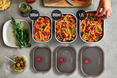 Logotrade corporate gifts photo of: Black+Blum Mealprep Box 3pcs Set Small, Medium, Large