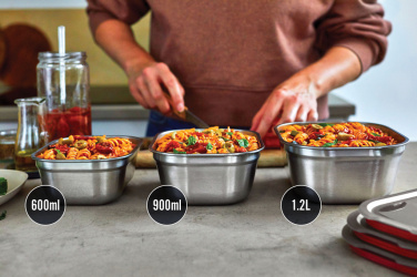 Logo trade advertising product photo of: Black+Blum Mealprep Box 3pcs Set Small, Medium, Large