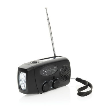 Logotrade promotional merchandise image of: RescueWave RCS recycled plastic emergency radio