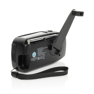 Logotrade promotional giveaway image of: RescueWave RCS recycled plastic emergency radio