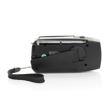 Logo trade advertising products picture of: RescueWave RCS recycled plastic emergency radio