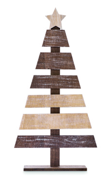 Logo trade promotional gifts image of: Wooden Christmas tree