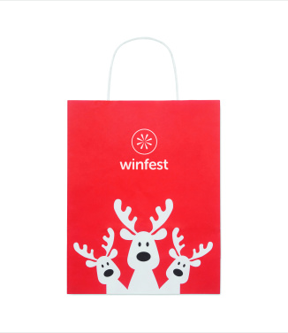 Logo trade promotional gifts picture of: Gift paper bag small