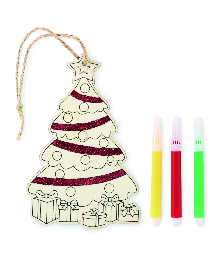 Logotrade promotional giveaway picture of: Christmas tree ornament