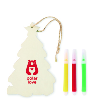 Logotrade corporate gifts photo of: Christmas tree ornament