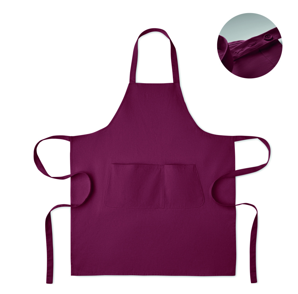 Logo trade corporate gift photo of: Organic cotton apron 240 gr/m²