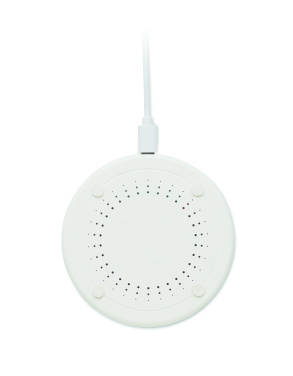 Logo trade promotional giveaways picture of: Cork wireless charger 15W