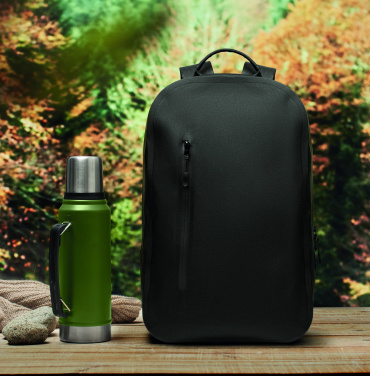 Logo trade business gift photo of: 300D RPET computer backpack