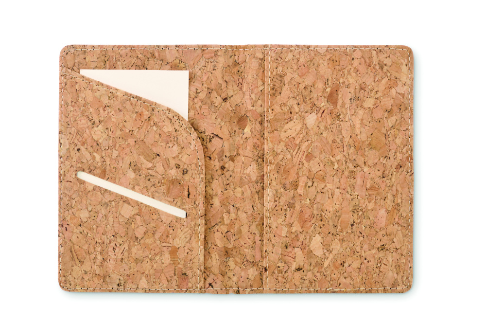 Logotrade promotional merchandise photo of: Cork passport holder
