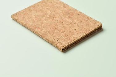 Logo trade promotional giveaways image of: Cork passport holder