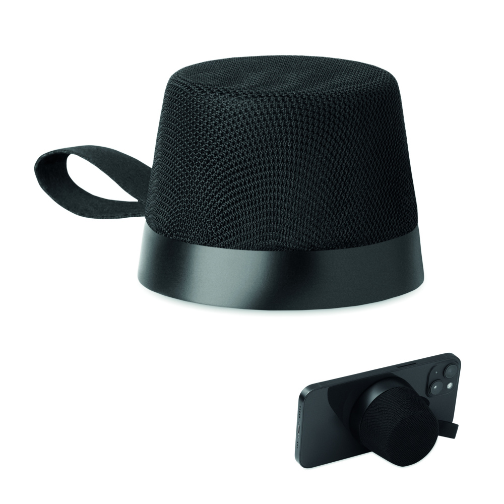 Logo trade advertising products picture of: 3W wireless speaker with stand