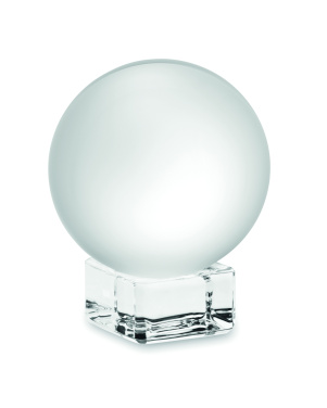 Logo trade business gifts image of: Glass round award